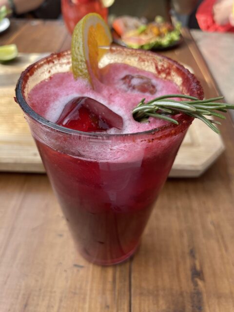 Pink coctail